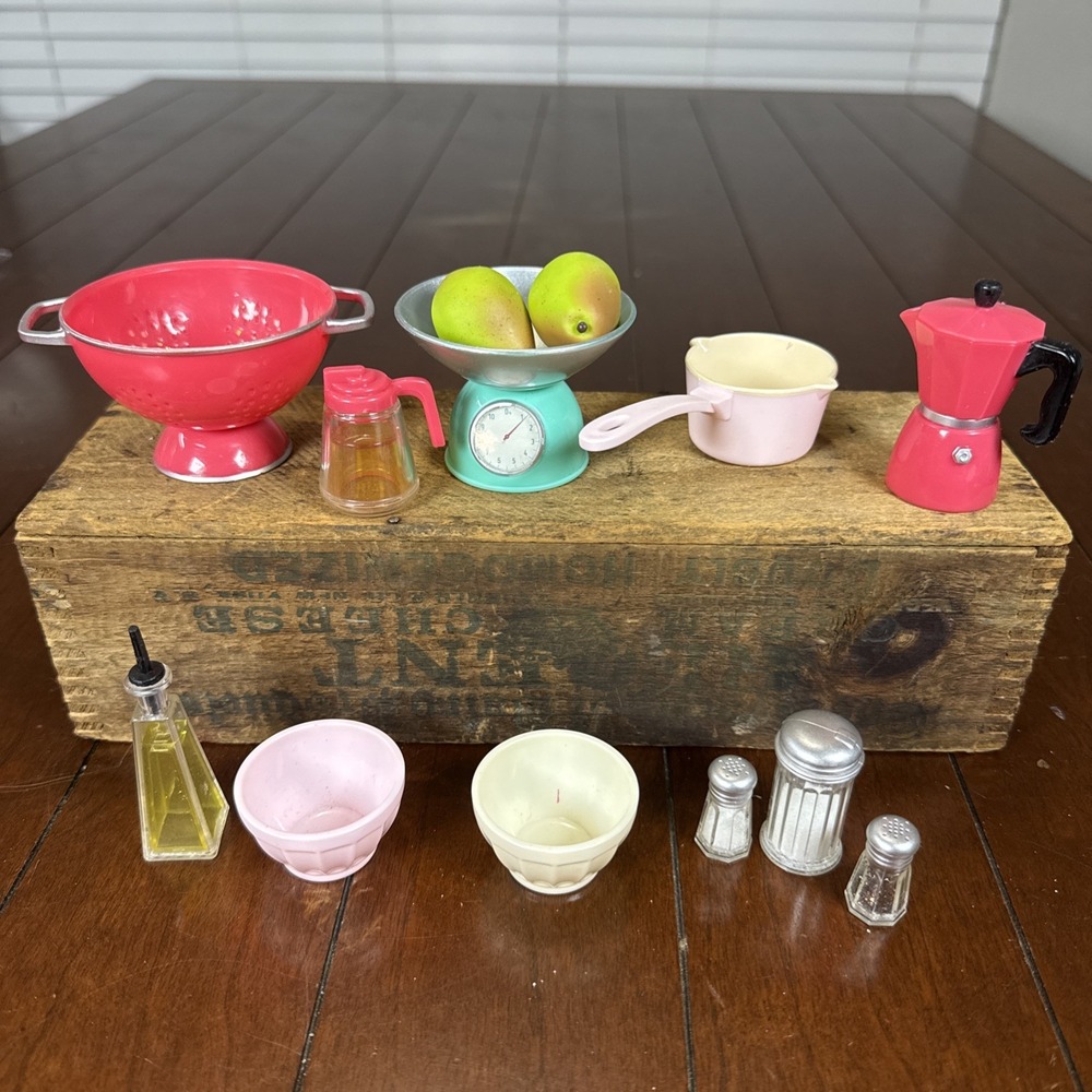 Our Generation Kitchen Accessories Mixed Food Lot 18" doll